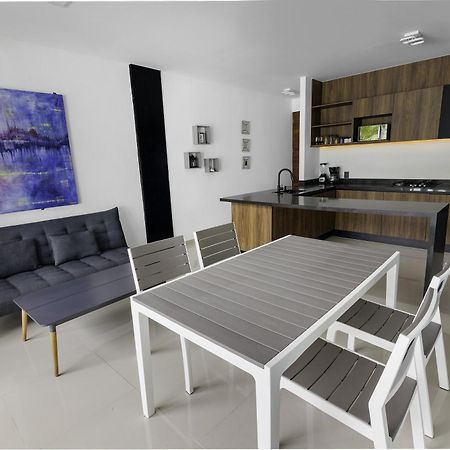 Angelina 28 Beachfront And Family Apartments - Modern And Relaxing Long Stays - 20 Min From Cancun Airport Пуэрто-Морелос Экстерьер фото