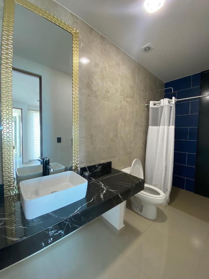 Angelina 28 Beachfront And Family Apartments - Modern And Relaxing Long Stays - 20 Min From Cancun Airport Пуэрто-Морелос Экстерьер фото
